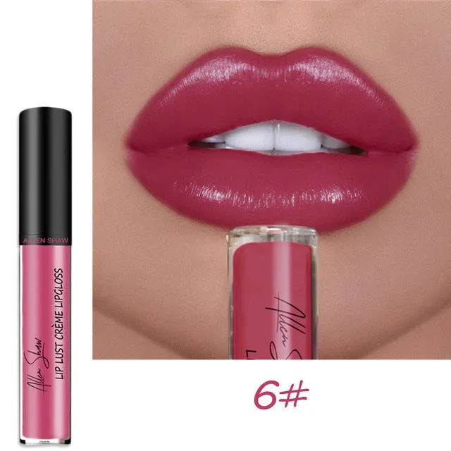 Nude Shiny  Glitter Shimmer Moisturizing Lip Gloss Lipstick