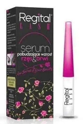 Regital Lash Serum stimulating the growth of eyelashes and eyebrows 3ml