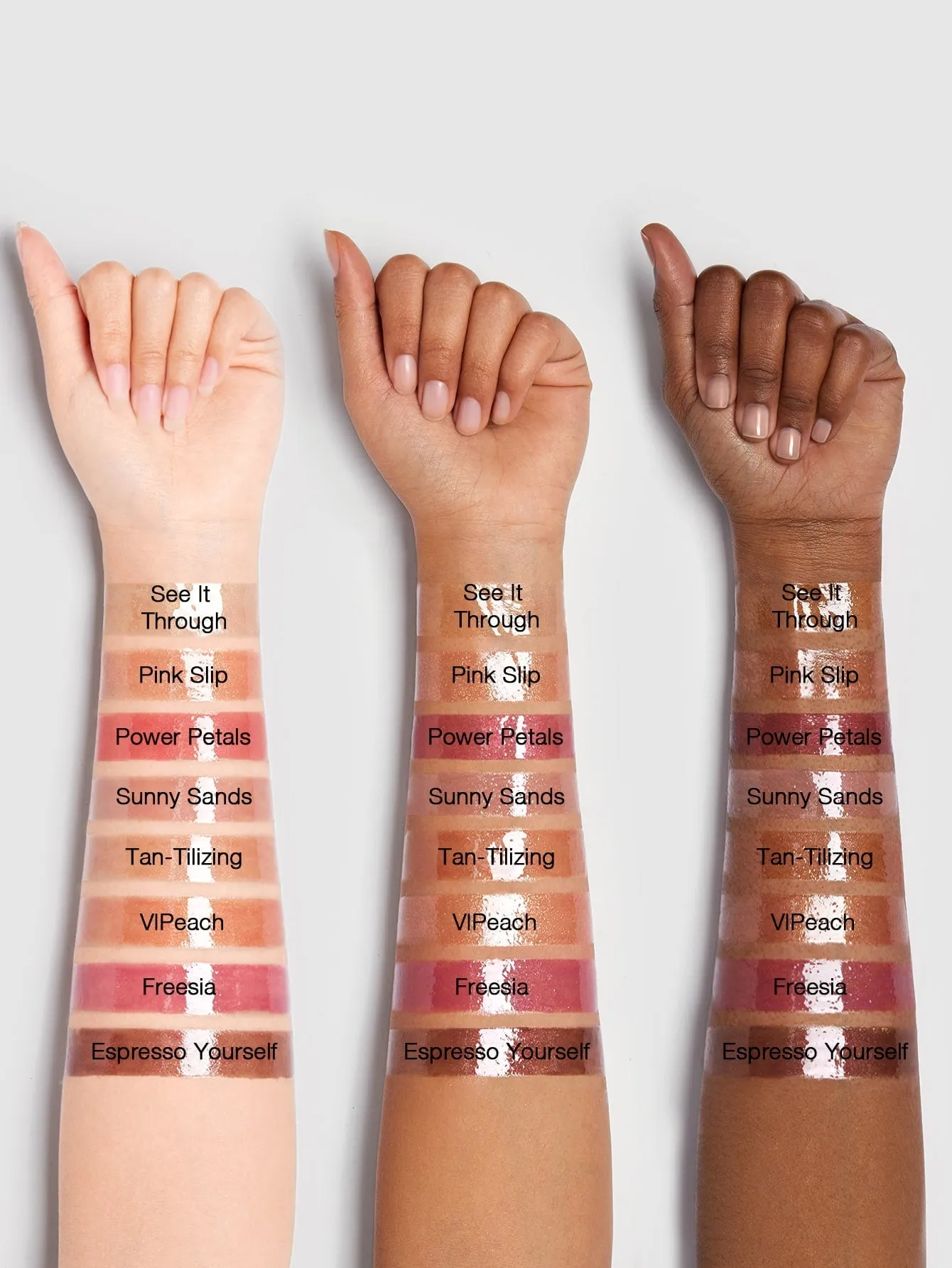 SHEGLAM Power Bouquet Lip Gloss -Power Petals  Shiny Tinted Moisturizing Lip Gloss Plumping Non-Sticky Lip Oil Repairing Cherry Blossom Extract Lip Care