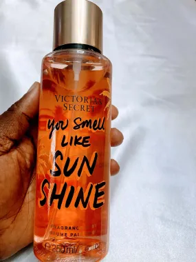 Victoria’s Secret you smell like Sunshine Fragrance Body Mist