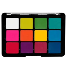 Viseart Editorial Brights Matte Slim PRO Eye Shadow Palette