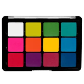 Viseart Editorial Brights Matte Slim PRO Eye Shadow Palette